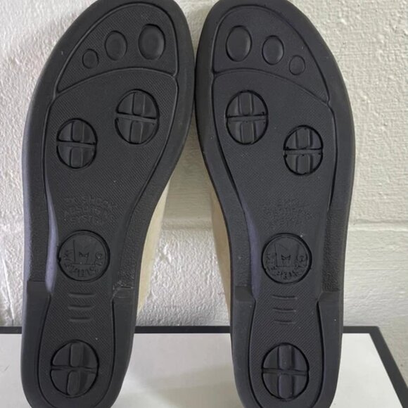 Mephisto Air Relax Sandals Slip On Beige Nubuck Leather Women's 41 EU/11 US - Picture 9 of 9